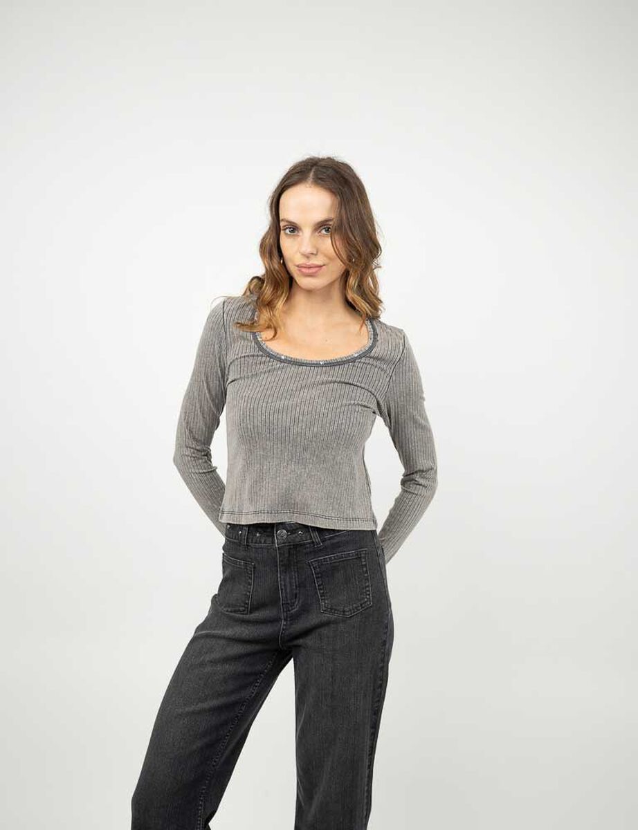 Polera Manga Larga Mujer Soviet