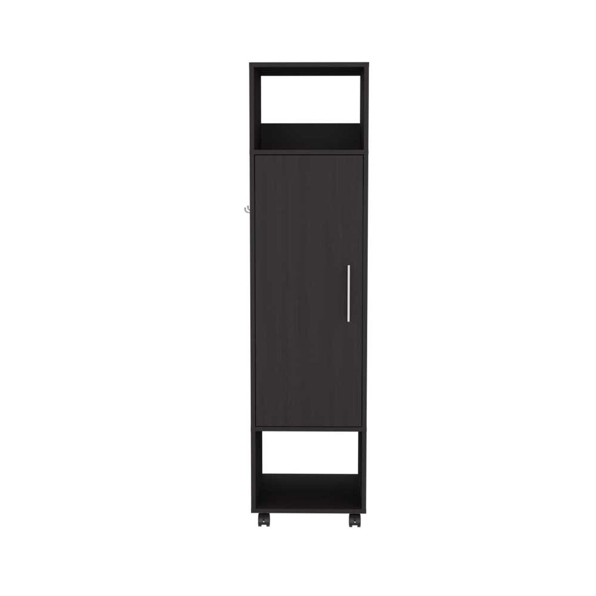 Clóset TuHome Custer con Espejo 1 Puerta Wengue