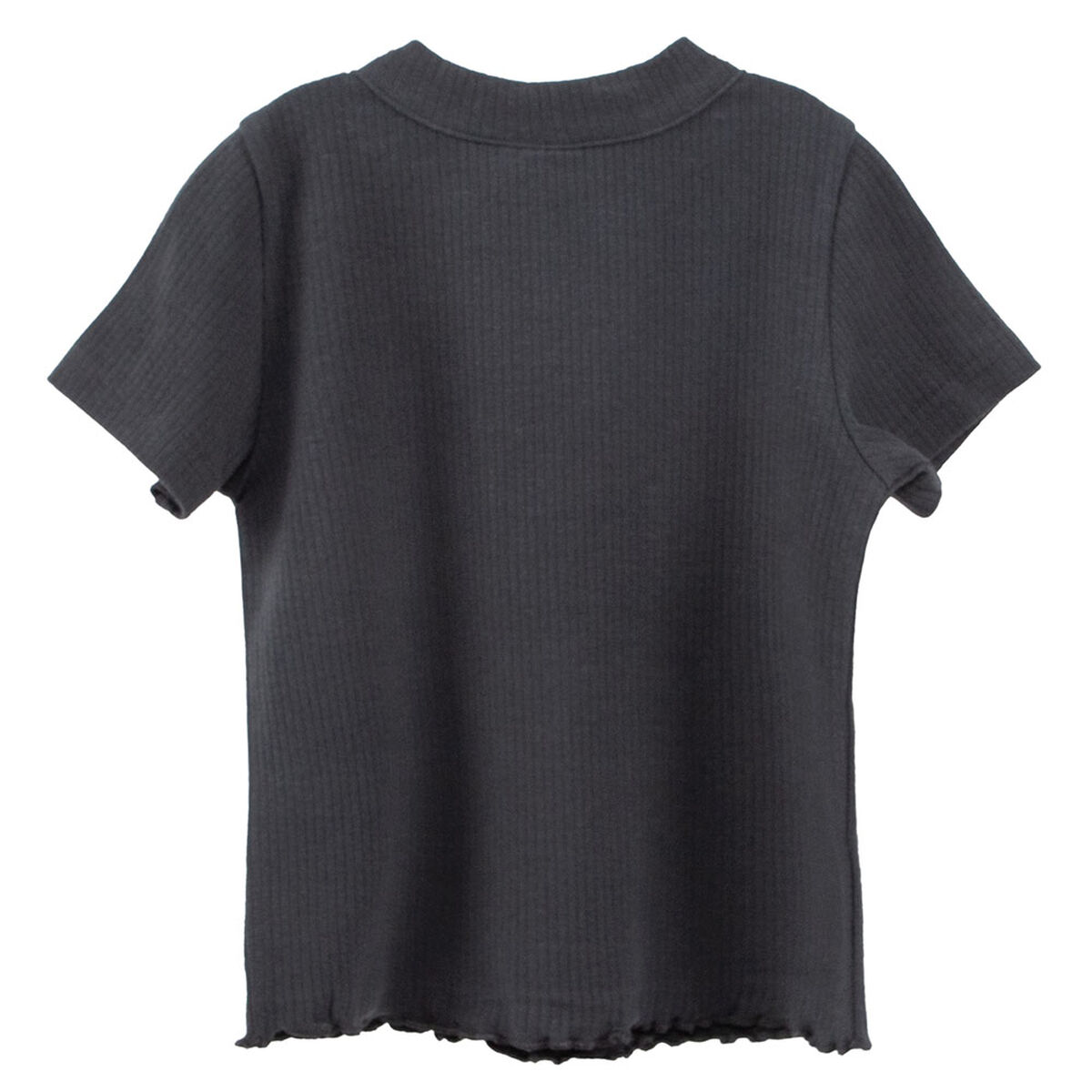 Polera Manga Corta Estampada de Algodón Niña Chess