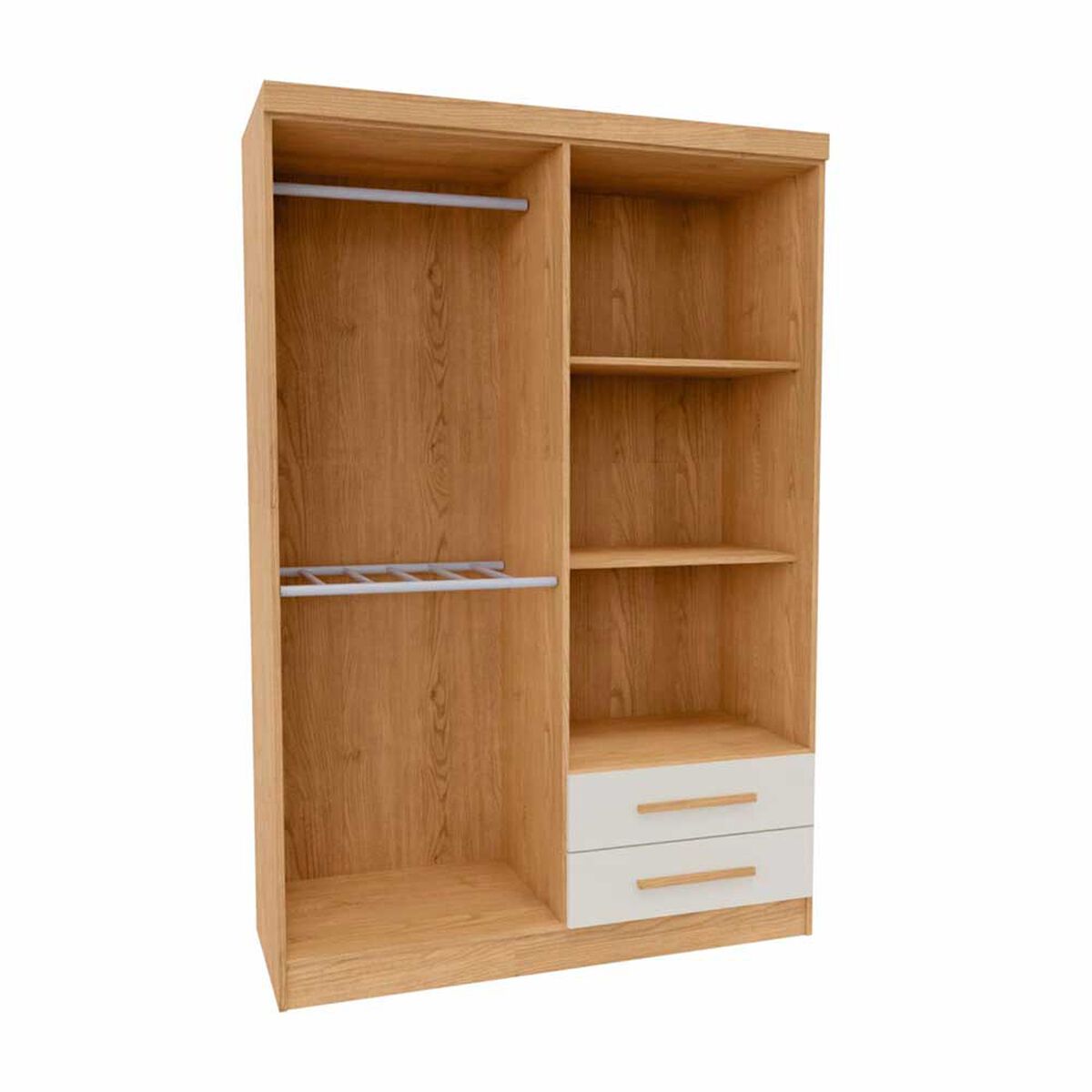Closet Yardas Josefa 4 Puertas 2 Cajones Arena