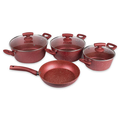 Batería Doral San Remo Acero Inoxidable 7 Piezas