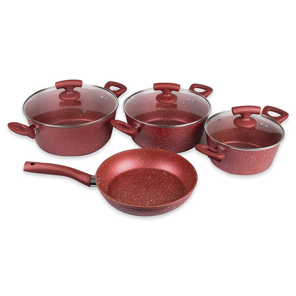 Batería Doral San Remo Acero Inoxidable 7 Piezas