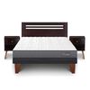 Cama Europea CIC 2 Plazas Anatomic + Respaldo + 2 Veladores Munich