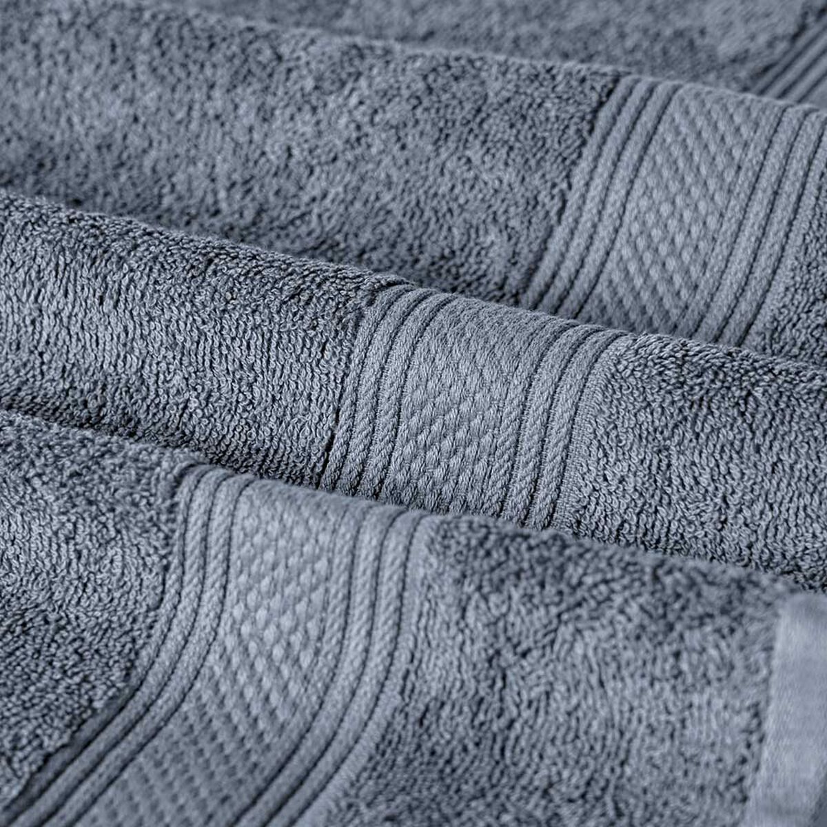 Toalla American Family Mano 90 x 50 cm. Gris