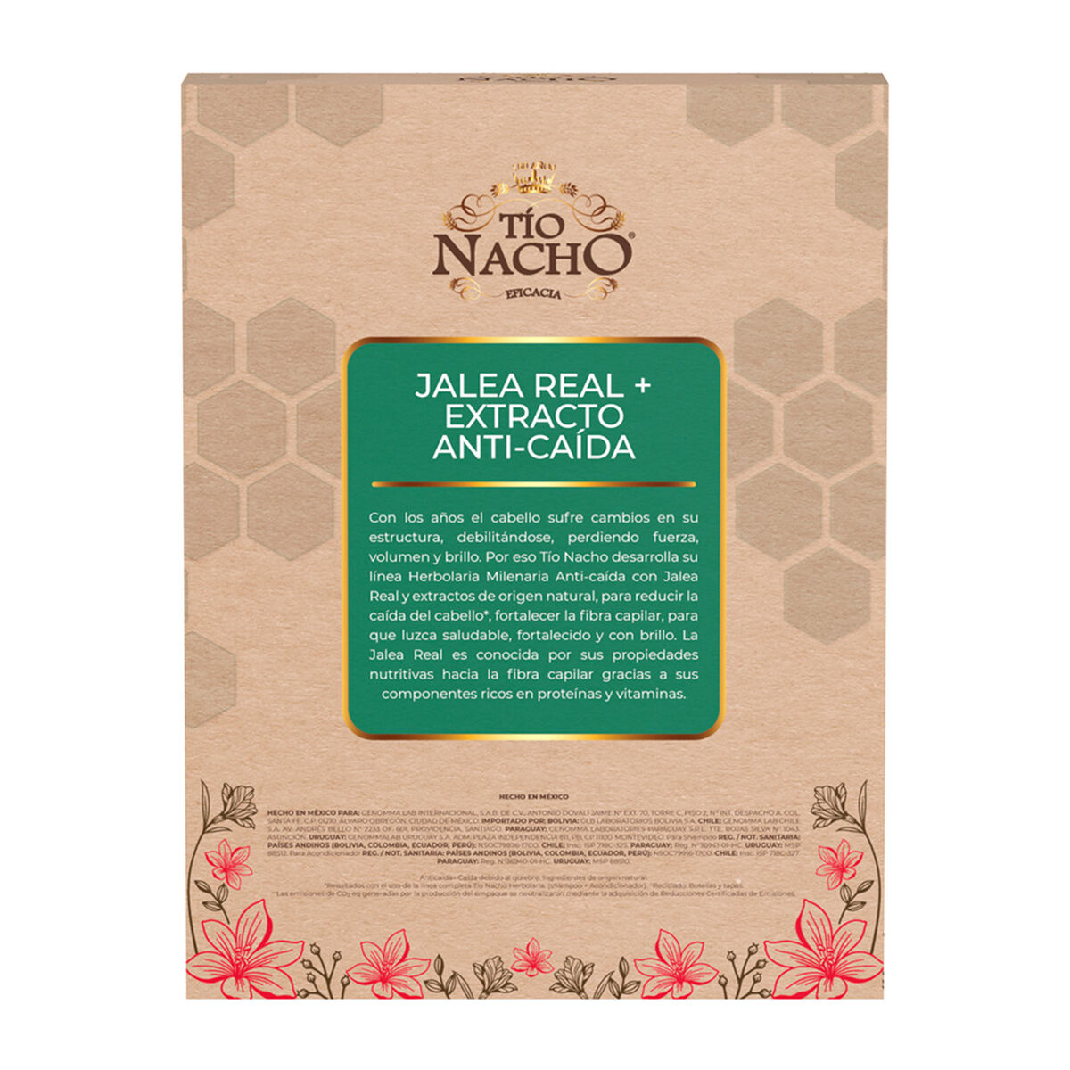 Pack Tío Nacho Herbolaria  Shampoo + Acondicionador