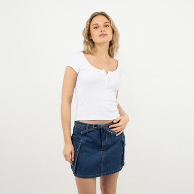 Polera Manga Corta Mujer Icono
