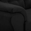 Sofá Seccional Muebles MPR Queen 3 Negro