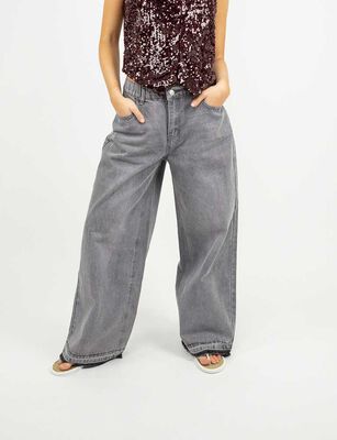 Imagen 1 del producto Jeans Mujer Icono Gris-Claro