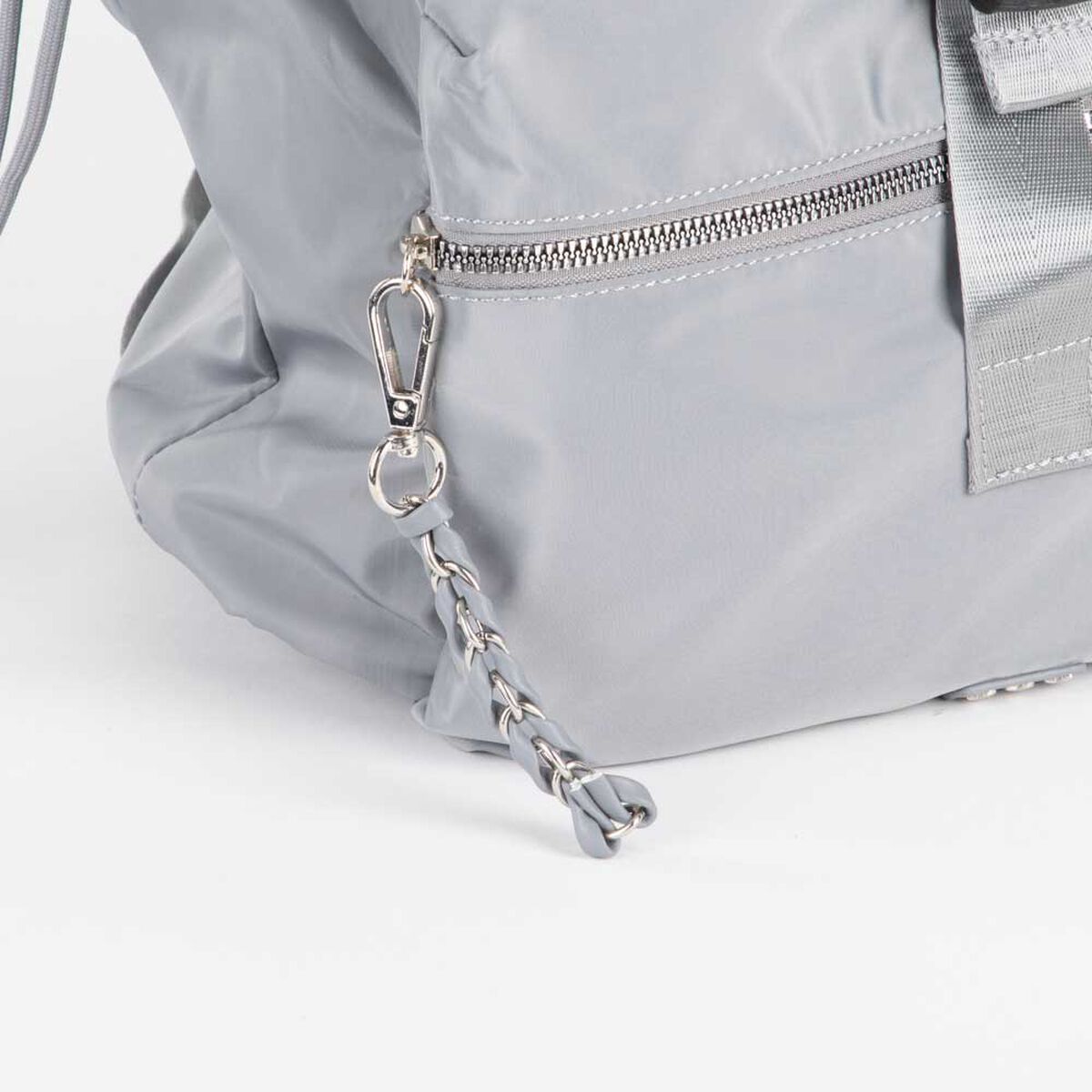 Mochila Backpack Gris Icono