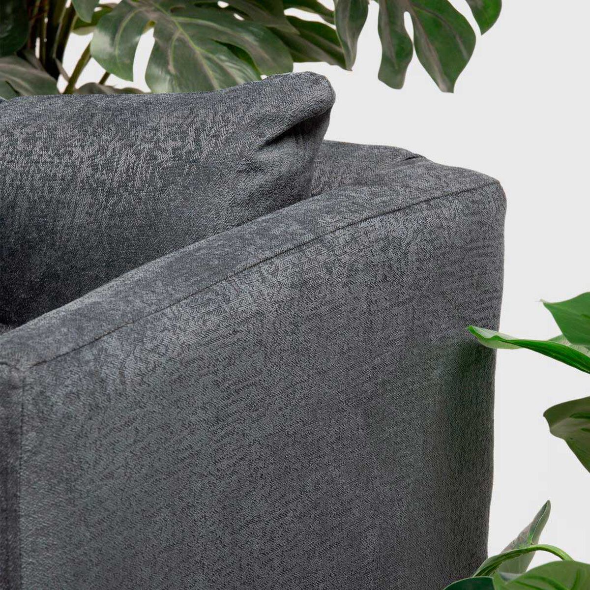 Poltrona Cabsur Caburga Tela Gris