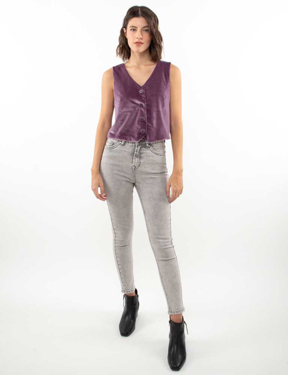 Blazer Gillette Terciopelo Plush Mujer Zibel