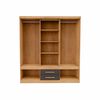 Closet Yardas Alexa 4 Puertas 4 Cajones Freij&oacute; Negro