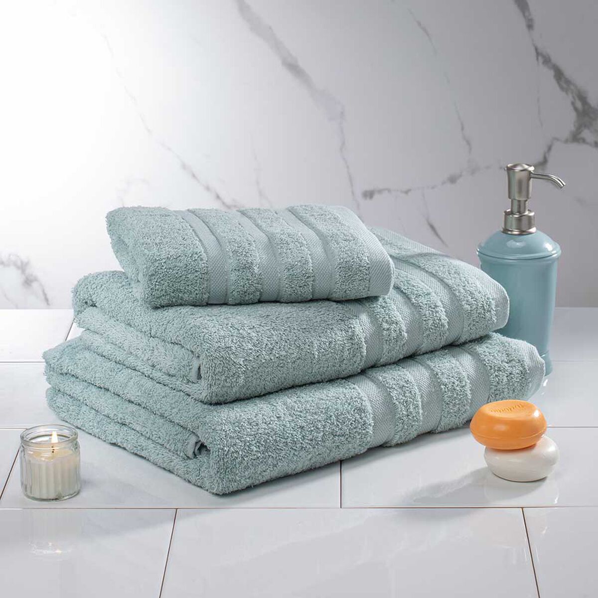Toalla Casanova Celeste 90 x 45 cm.