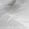 Juego de S&aacute;banas Illusions 180 Hilos 1,5 Plazas Broderie Blanco