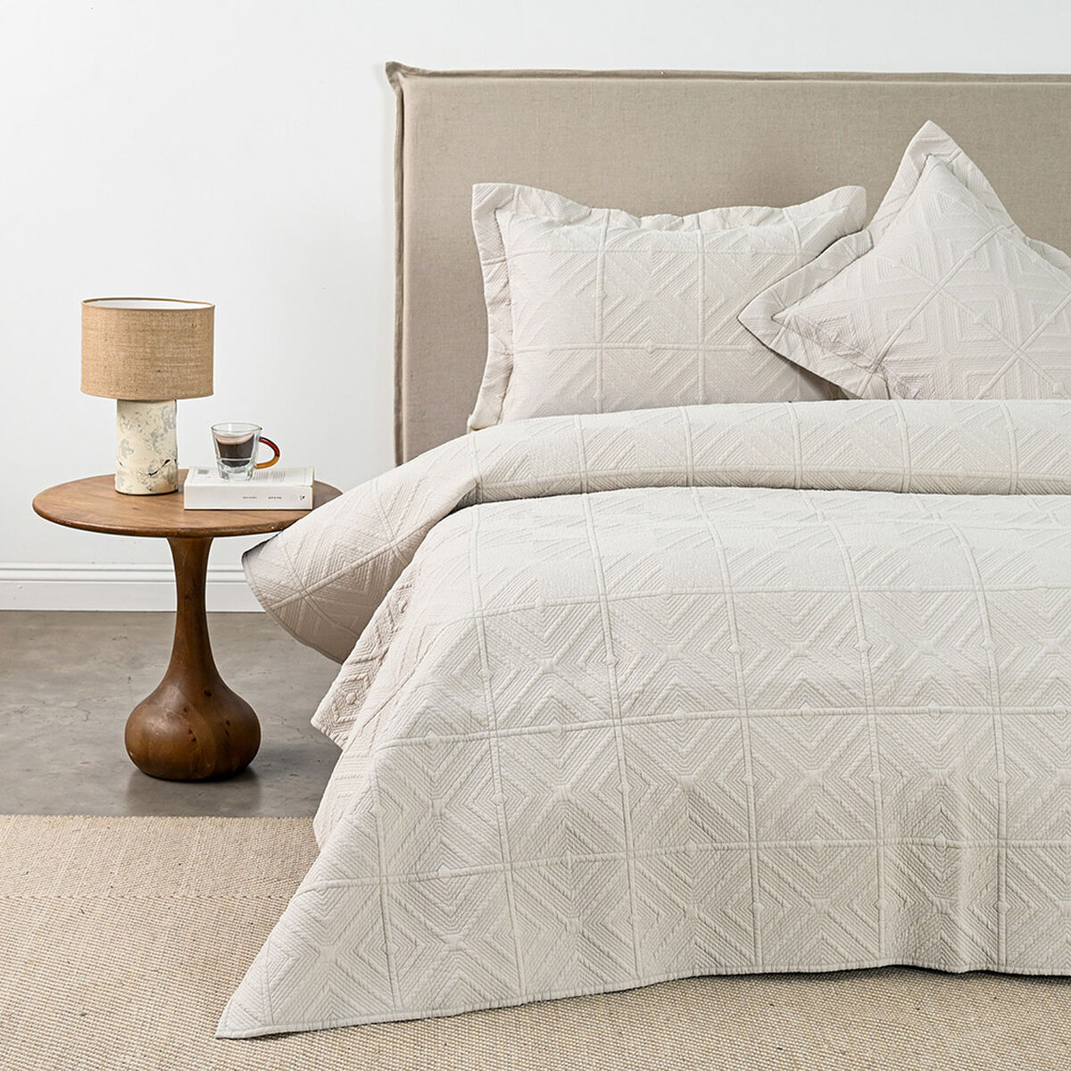 Quilt Cannon Aura King Beige