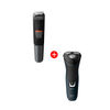 Combo Philips Recortadora Multigroom MG5730/15 + Afeitadora S1121/41