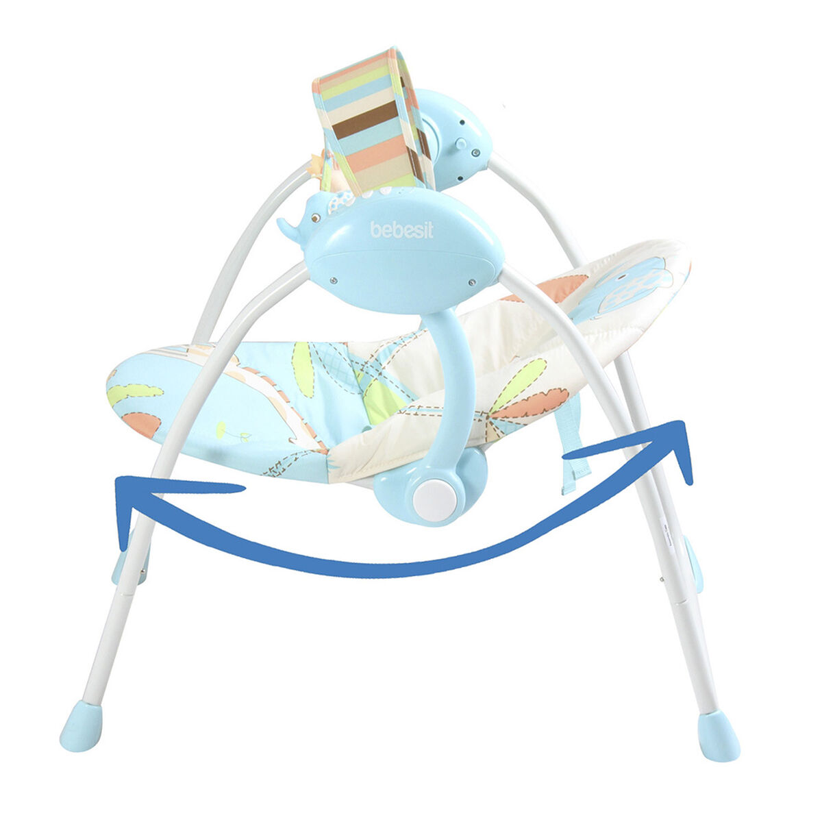 Silla Nido Bebe Mecedora Mimo con Musica Celeste Bebesit