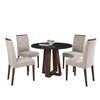 Juego de Comedor Jdo & Design Isabella Beige 4 Sillas 