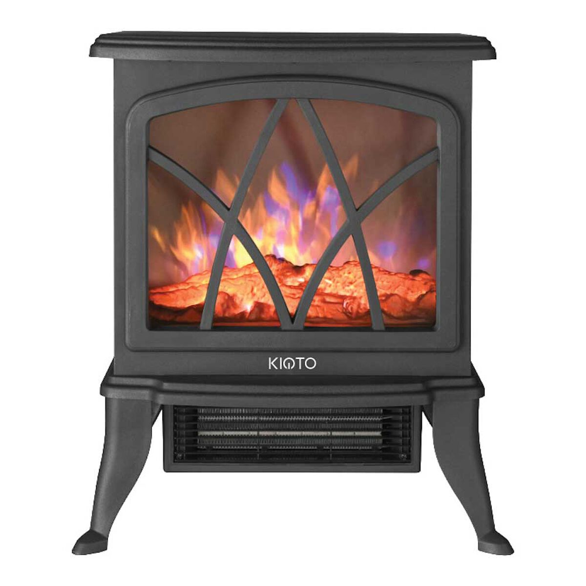 Chimenea El&eacute;ctrica Kioto GR25-AKARI Negro