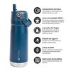 Botella Térmica Insulada Adventure 650ml Blue Lhotse