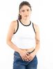 Polera Crop Sin Mangas Mujer Icono