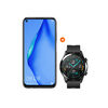 Combo Celular Huawei P40 Lite 128GB 6,4" Black Liberado + Smartwatch Watch GT2 Latona 1,4"