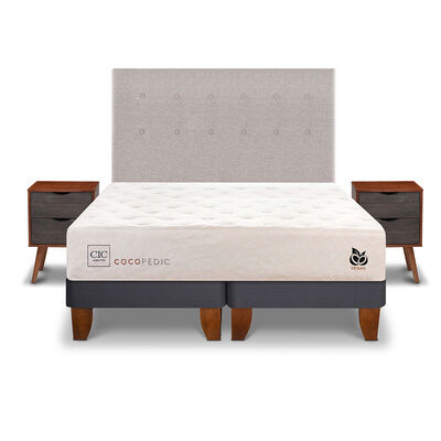 Cama Europea CIC Base Dividida 2 Plazas Cocopedic