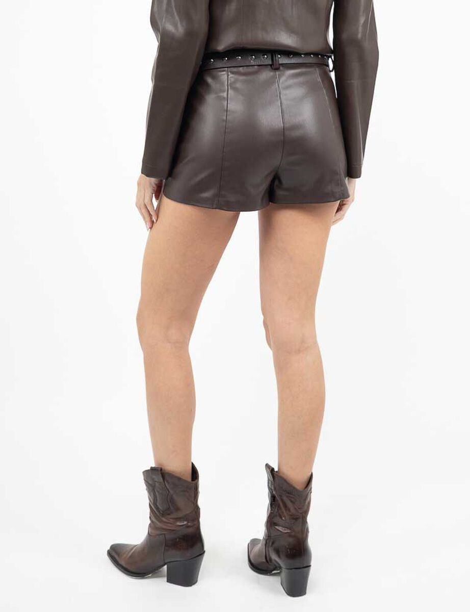 Short Mini Ecocuero Mujer Soviet