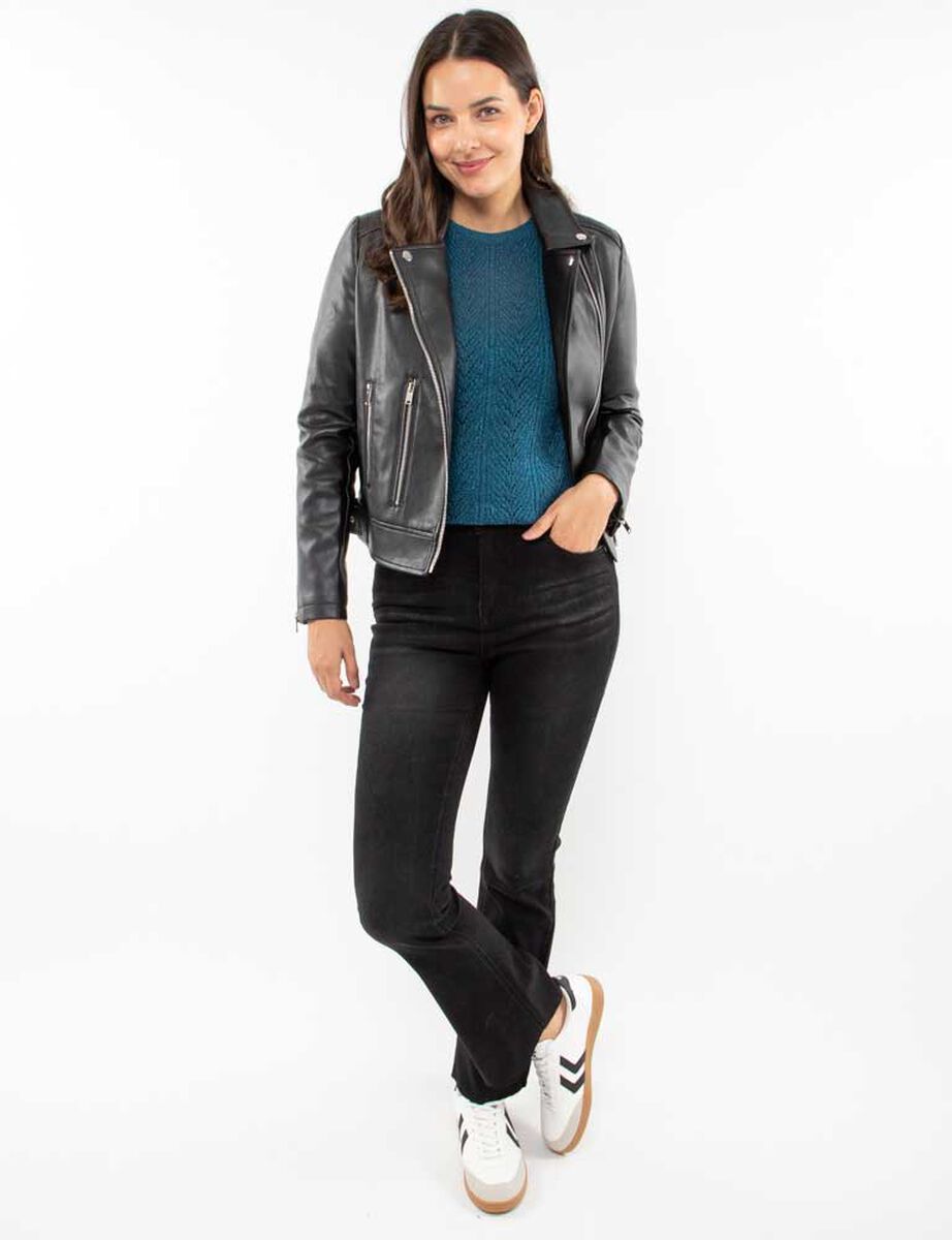 Chaqueta Ecocuero Mujer Zibel
