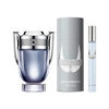 Set Paco Rabanne Invictus Edt 100Ml + Desodorante + Megaspritzer 10 Ml