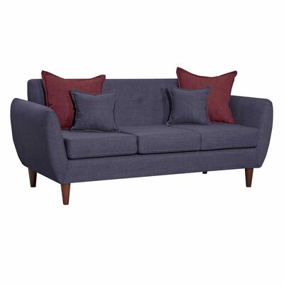 Imagen 2 del producto Sofá Black Factory Huevito 3 Cuerpos Marengo