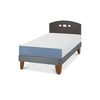 Cama Europea CIC Base Normal 1,5 Plazas Excellence + Respaldo Gales