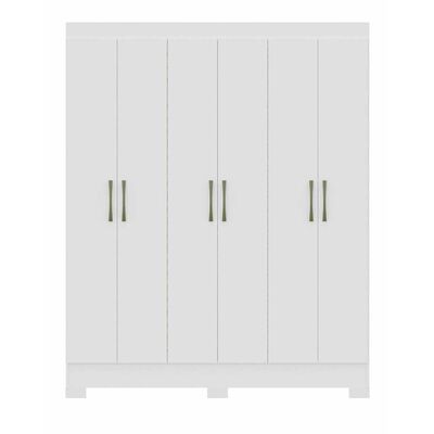 Imagen 2 del producto Clóset Vekkahome Roma 6 Puertas 1 Cajón Blanco