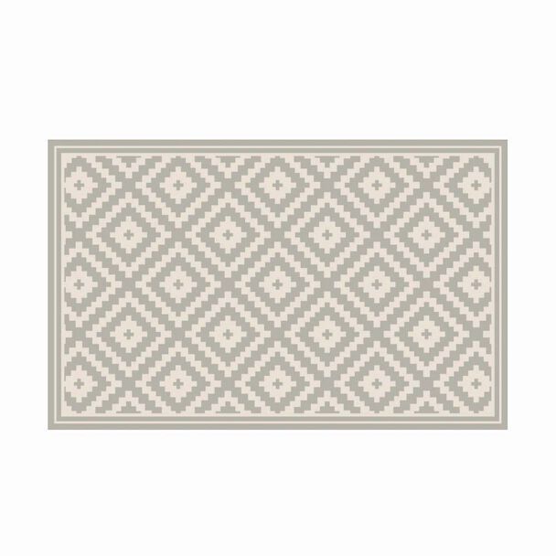 Alfombra Davanti Rombos Ceniza 140 x220 Rombos Ceniza