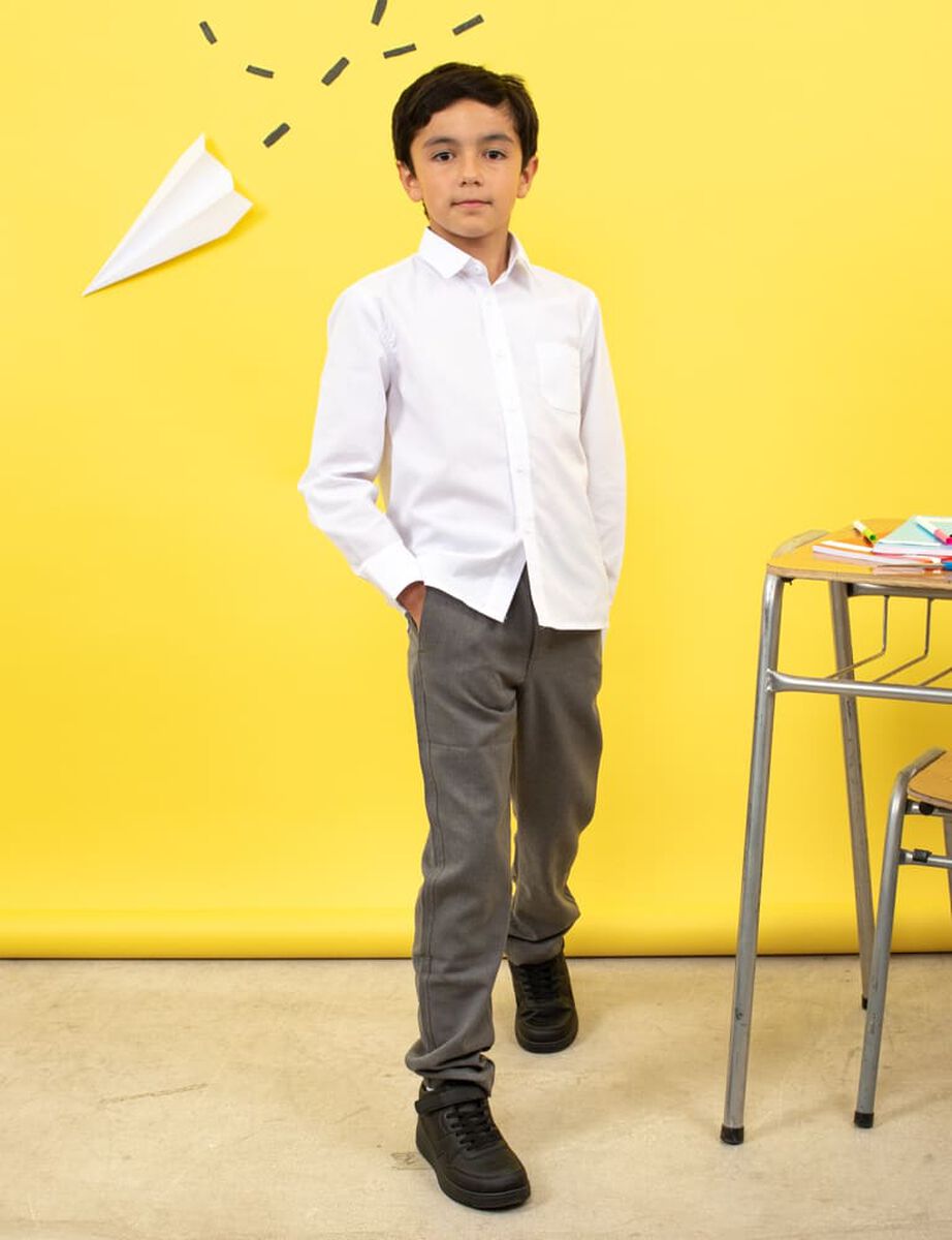 Pack 2 Camisas Escolar Niño Talla 14/16 Crescendo