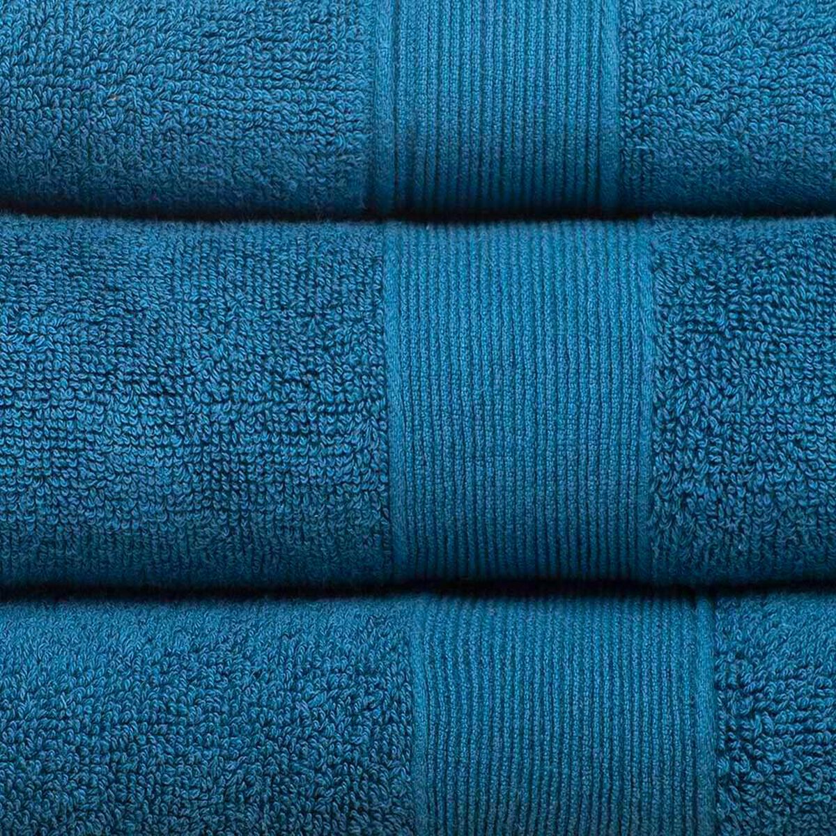 Toalla de Mano Zibel Liso 45 x 90 cm Petr&oacute;leo