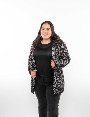 Imagen 1 del producto Cárdigan Mujer Extralindas Negro, Negro-Pri