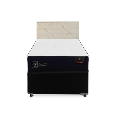 Cama Nido CIC 1,5 Plazas Premium + Respaldo Villarrica Alpino