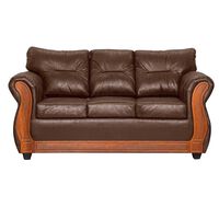 Sofá Black Factory Toronto 3 Cuerpos Chocolate