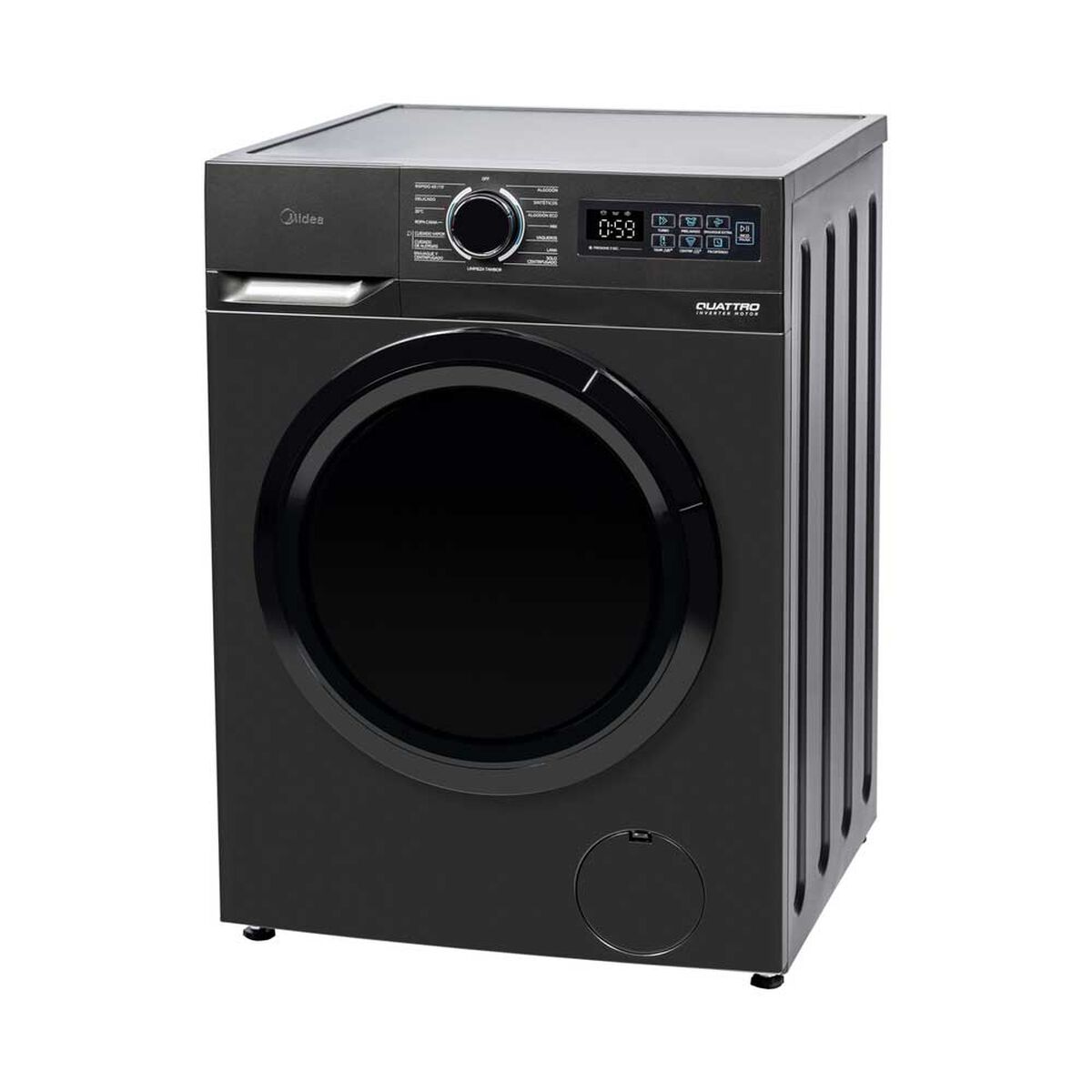 Lavadora Frontal Midea MF110W120B/T 12 Kg