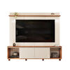 Home TV Vekkahome Maia Hasta 75" con Luz Beige Caf&eacute;