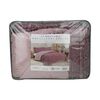Cubrecama Doral 2 Plazas Touch Nebula Sherpa Rosa