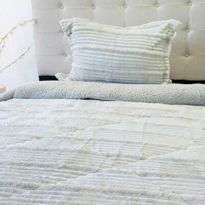 Imagen 2 del producto Cubrecama Doral 1.5 Plazas Coteloni Nebula Sherpa Beige