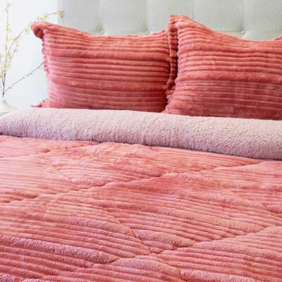 Imagen 2 del producto Cubrecama Doral Super King Touch Nebula Sherpa Coral