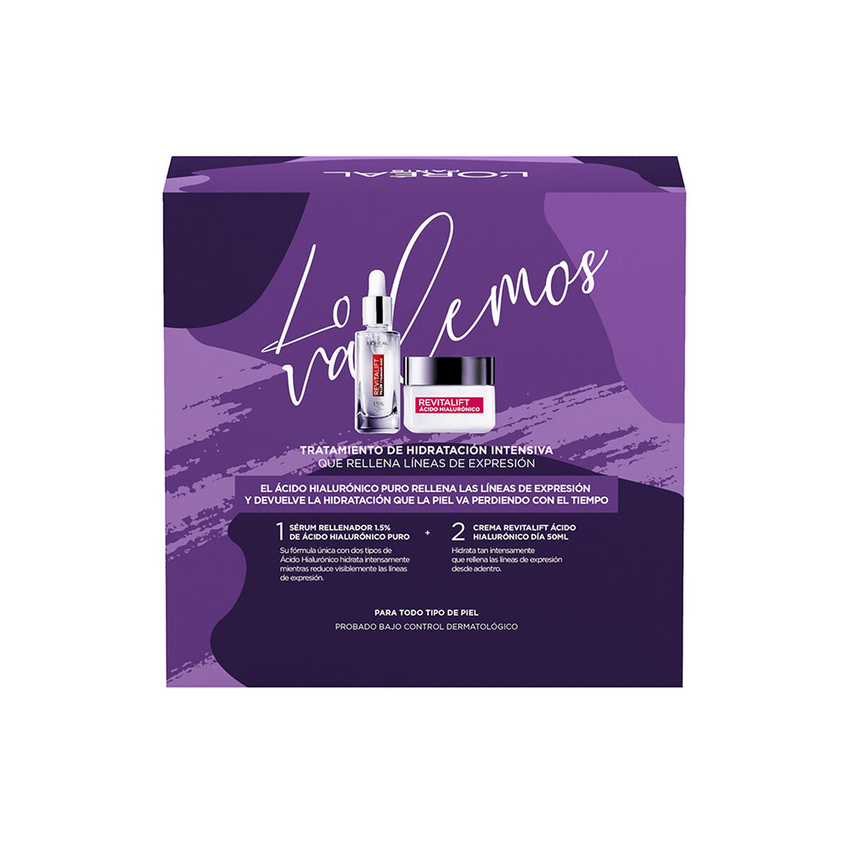 Pack Revitalif Ácido Hialurónico Crema Día + Serum