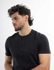 Polera Textura Con Cuello Hombre Icono