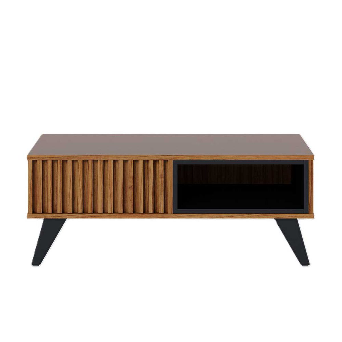 Mesa De Centro Onessta Jeri Café y Negro