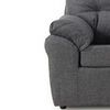 Sofá Seccional Modular Kea Roma 5 Cuerpos Tela Gris