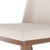 Comedor Decocasa Kalina 8 Sillas Off White Castaño