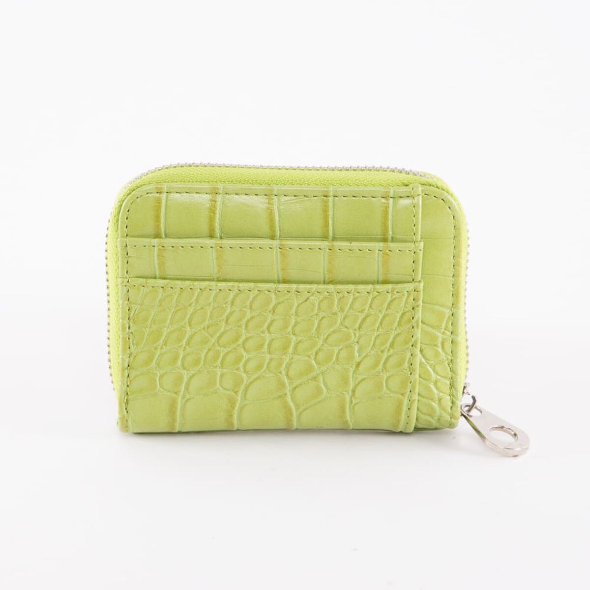 Billetera Piton Verde Eco Cuero Mujer Portman Club